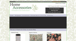 Desktop Screenshot of homeaccessoriesshop.co.uk